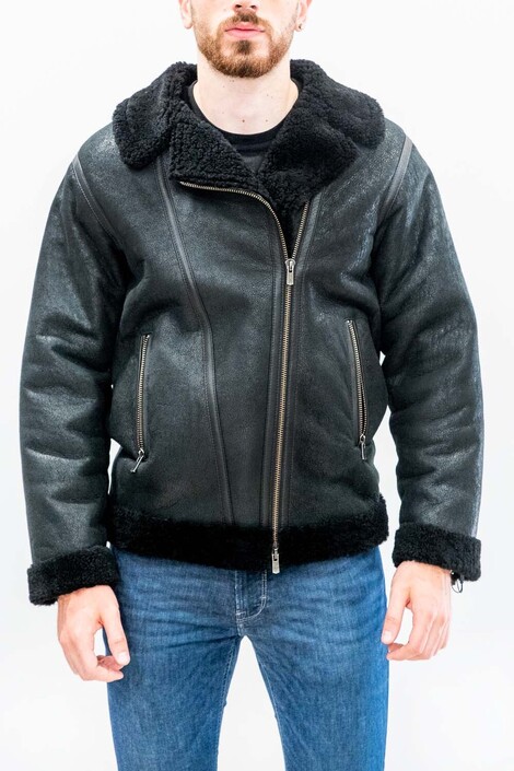LEATHER&FUR JACKET