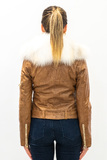 LEATHER&FUR JACKET