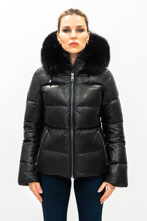 LEATHER&FUR JACKET