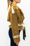 LEATHER SUEDE JACKET