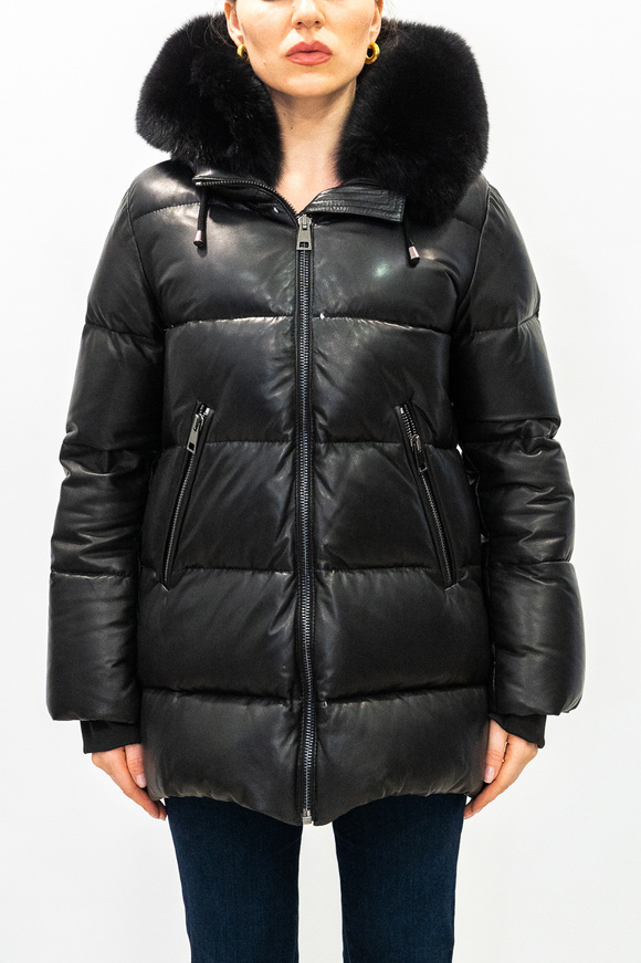 LEATHER&FUR JACKET