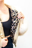 LEATHER&FUR JACKET