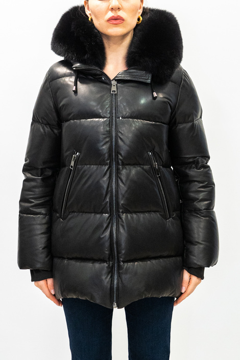 LEATHER&FUR JACKET