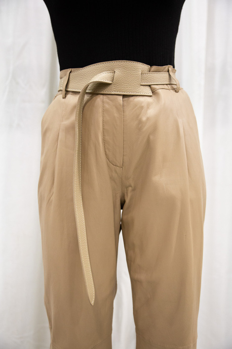 LEATHER TROUSER