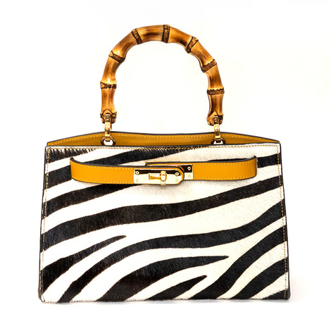 LEATHER PONNY BAG