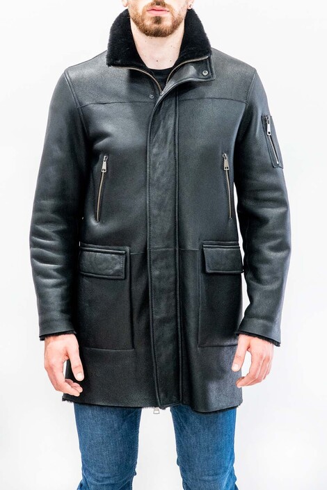 LEATHER&FUR COAT
