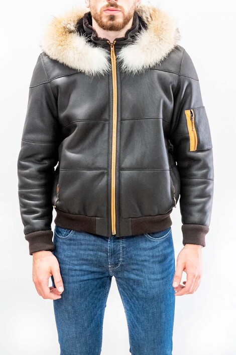 LEATHER&FUR JACKET