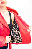 LEATHER&FUR JACKET