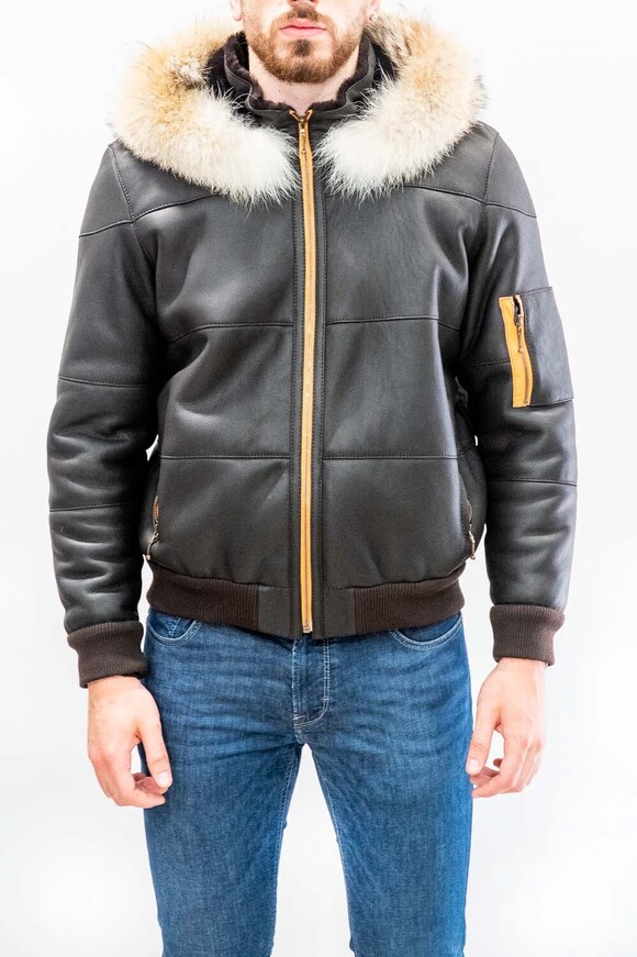 LEATHER&FUR JACKET