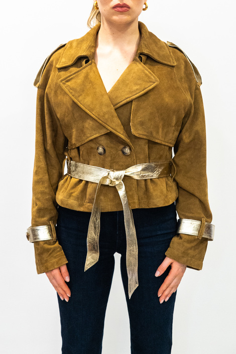 LEATHER SUEDE JACKET