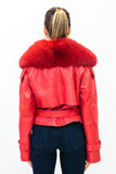 LEATHER&FUR JACKET