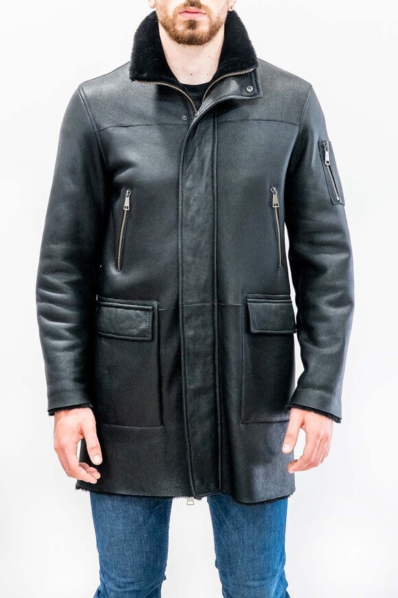 LEATHER&FUR COAT