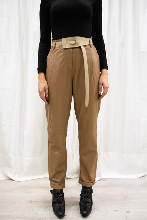 LEATHER TROUSER